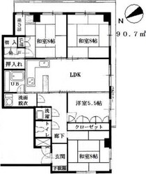 ロイヤルグレースの物件間取画像